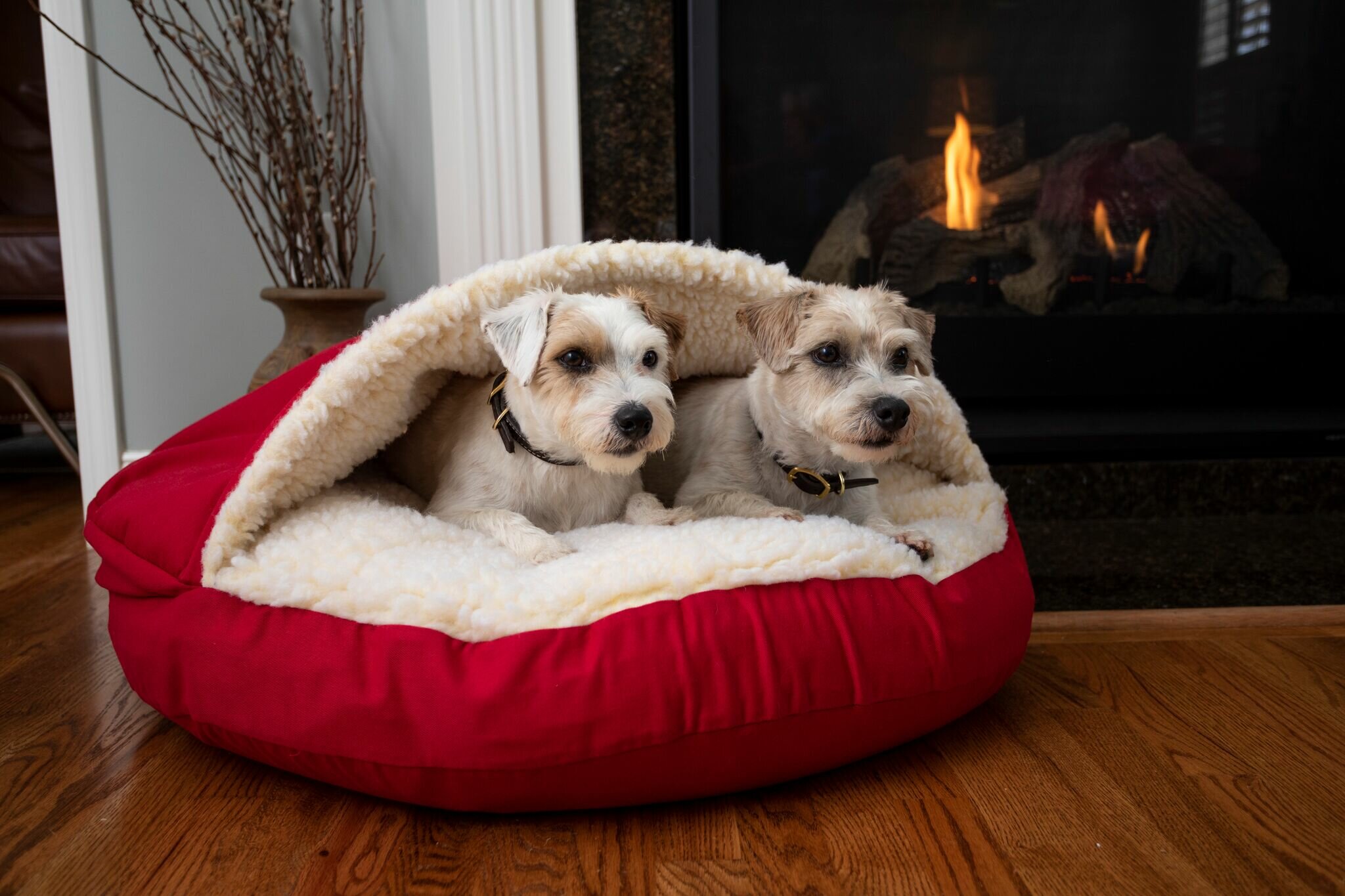 hooded pet beds for dogs