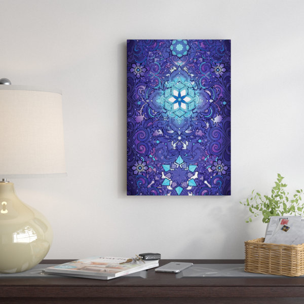East Urban Home Flower Of Life By Alex Tooth Graphic Art Print