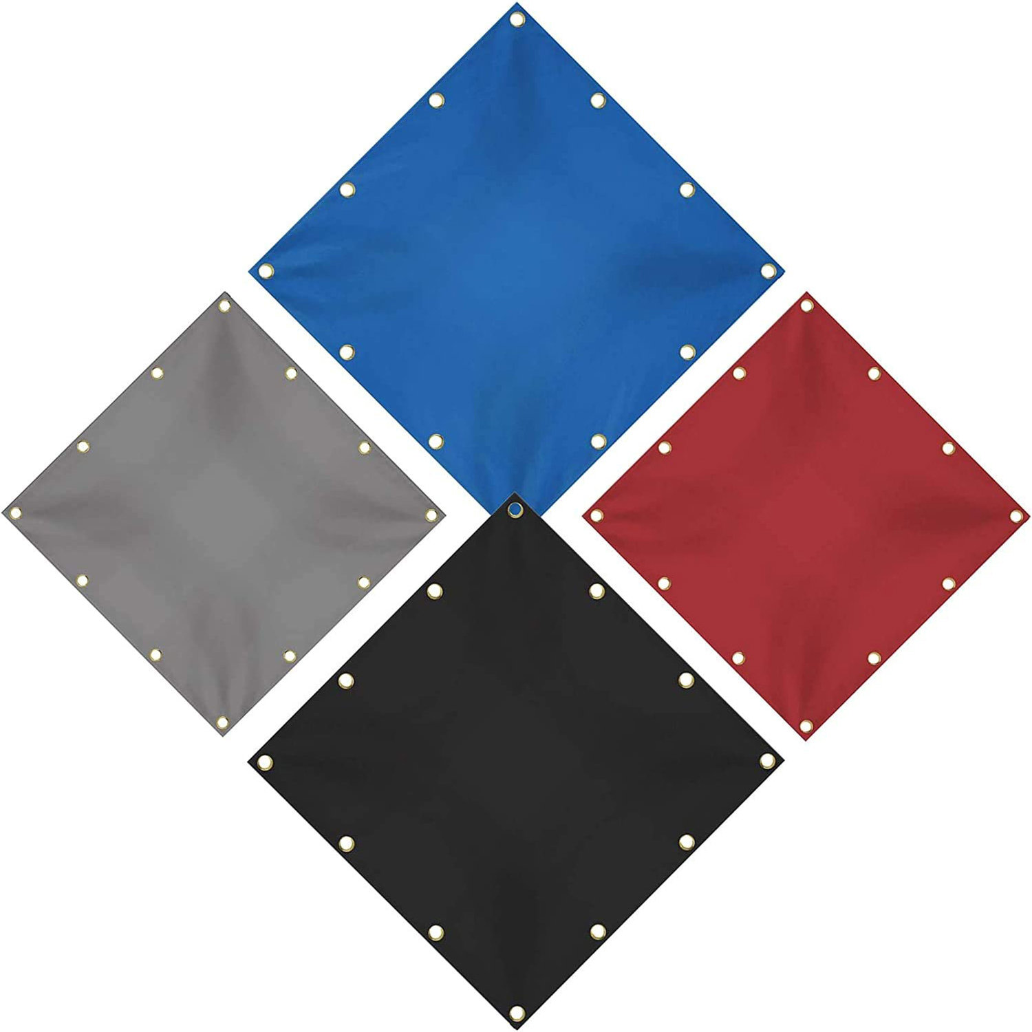 COVERS & ALL Vinyl Truck Tarps In Multiple Sizes 12 Oz Waterproof