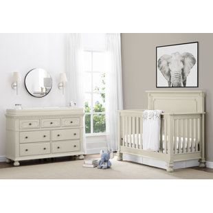 Nursery Baby Furniture Sets Vernay 5 In 1 Convertible 3 Piece Crib Set