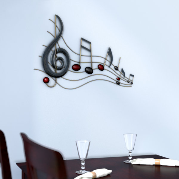 Metal Music Notes Wall Decor Wayfair See your favorite amazing wall art and wall art oil painting giraffe discounted & on sale. metal music notes wall decor
