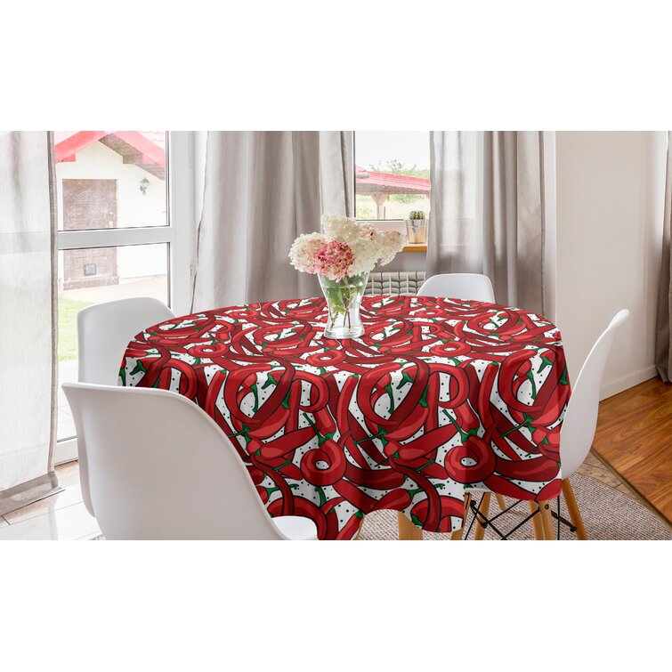 Washable Picnic Tablecloth for Outdoor Indoor Rectangular Cloth by Ambesonne 