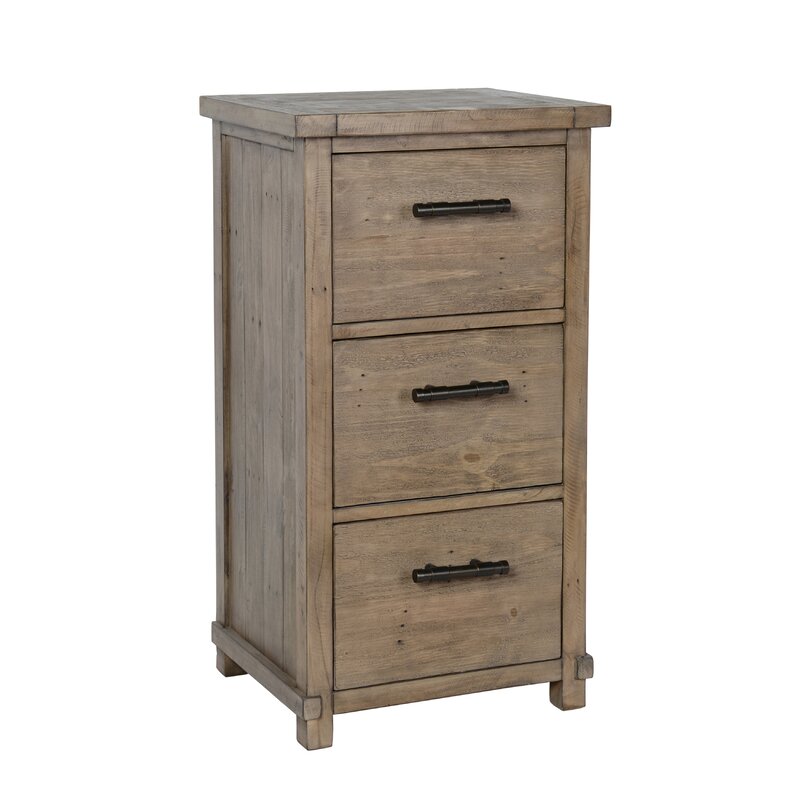 gertrude 3-drawer vertical filing cabinet & reviews | joss & main