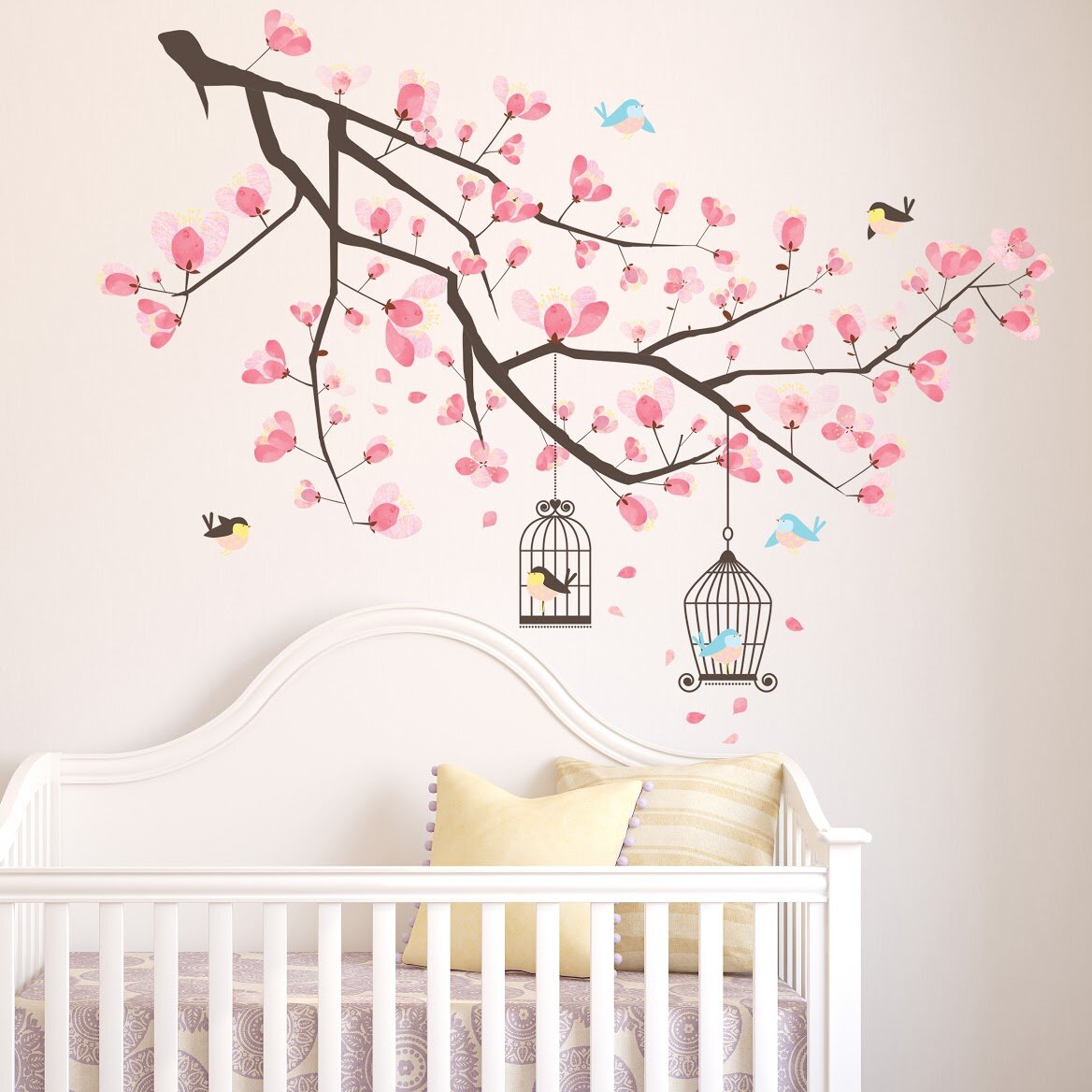 cherry blossom wall decal