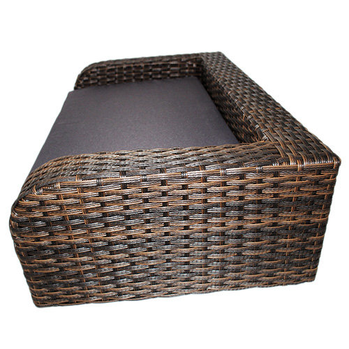 rattan dog sofa