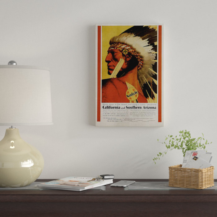 Canvas Santa Fe >> Santa Fe Railway Graphic Art Print On Canvas Canvas Santa Fe >> Santa Fe Railway Graphic Art Print On Canvas