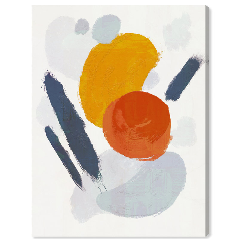 Blanc Order Graphic Art Print On Canvas Allmodern