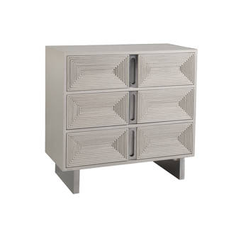 Artistica Zeitgeist 3 Drawer Accent Chest Perigold