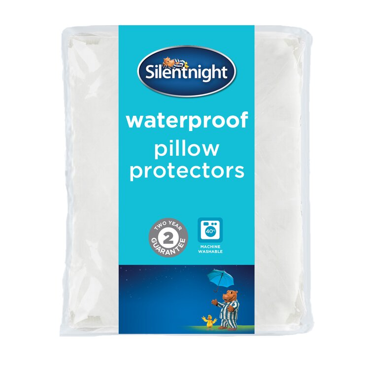 Silentnight Waterproof Pillow Protector 2 Pack & Reviews | Wayfair.co.uk
