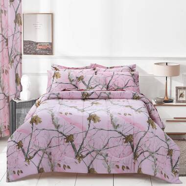Bedspread Bedding Camo Realtree All Purpose Camo 4 Pc TWIN Comforter Set 