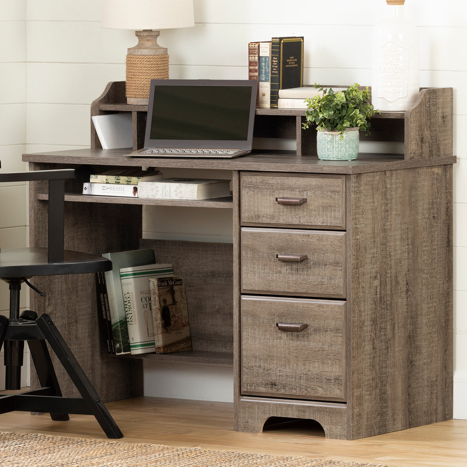 South S Versa Computer Desk With Hutch Reviews Wayfair