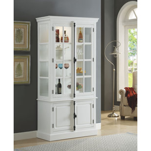 Go to store & view more images Darby Home Co Crewellwalk Lighted Curio Cabinet