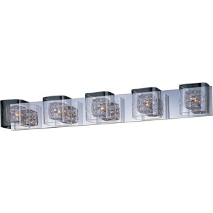 Best Edmund 5-Light Metal Shade Bath Bar By House of Hampton Wall Lights Edmund 5-Light Metal Shade Bath Bar By House of Hampton Wall Lights