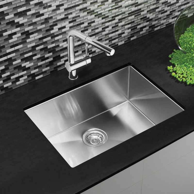Blanco Quatrus R15 Stainless Steel 25 L X 18 W Undermount Kitchen Sink Reviews Wayfair Ca
