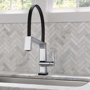 Delta Pivotal Pull Down Touch Single Handle Kitchen Faucet ...