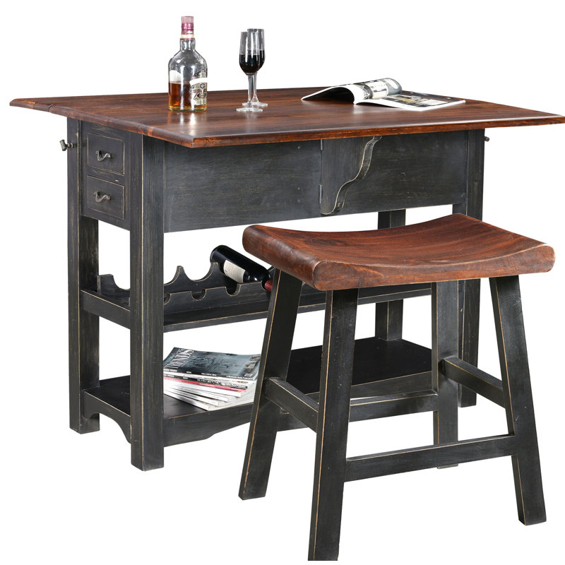 Canora Grey Sargeant Bar Set With Wine Storage Wayfair Canora Grey Sargeant Bar Set With Wine