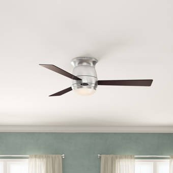 Hunter Fan 44 Dempsey Low Profile 4 Blade Ceiling Fan With Remote