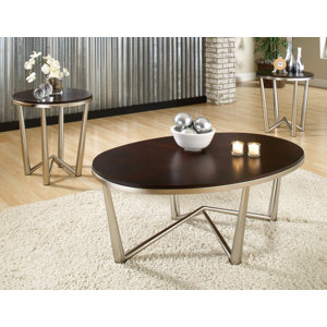 Cindy 3 Piece Coffee Table Set