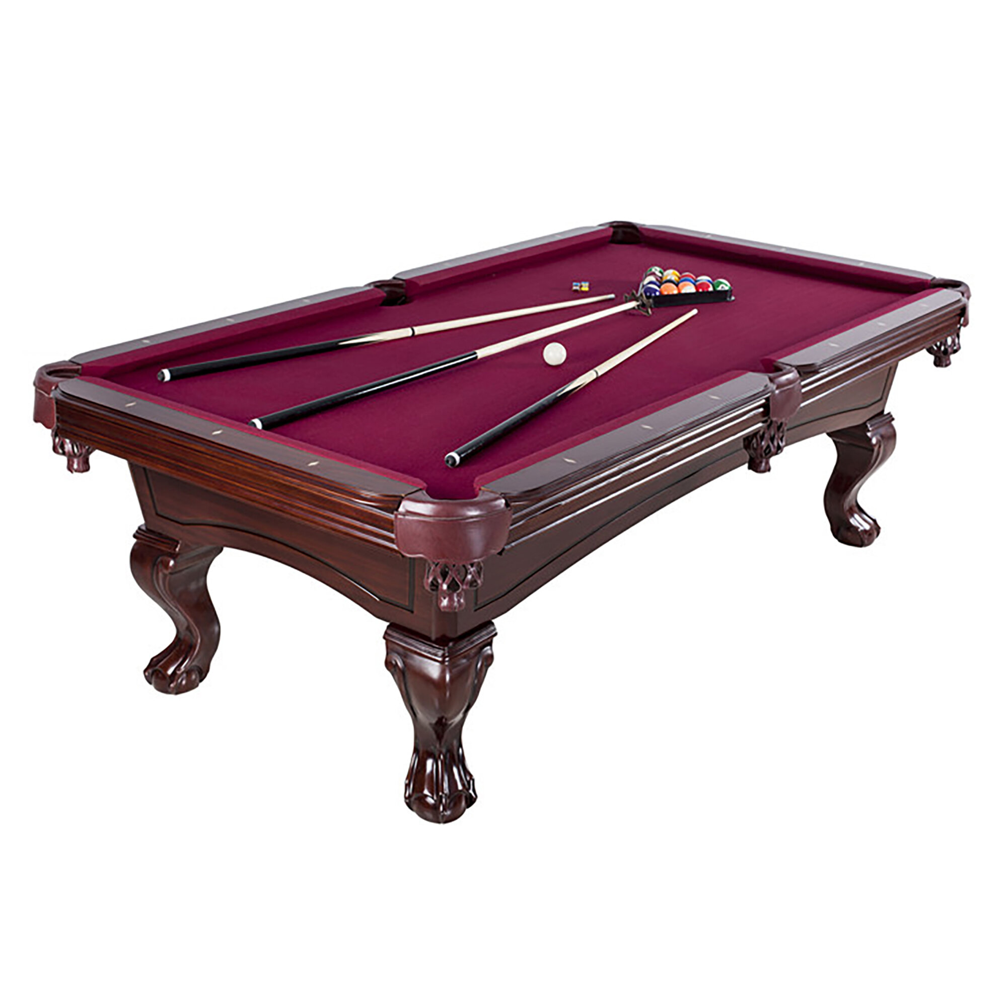 BEST Thick Quality Deluxe Nylon BROWN Pool Snooker billiard Table Pockets Set
