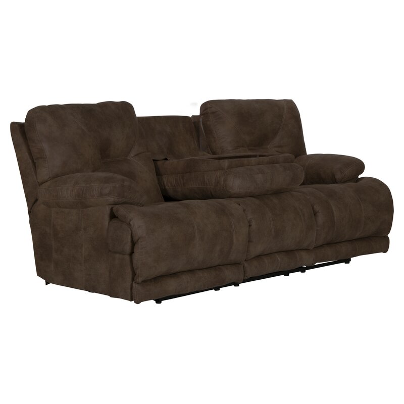 Catnapper Ferrington Dusk Power Reclining Sofa With Power Headrests 61891 1300 89 Goedekers Com Reclining Sofa Power Reclining Sofa Sofa