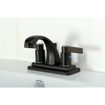 Kingston Brass KB8982NFL NuWave French Widespread Lavatory Faucet with Retail Pop-Up Polished