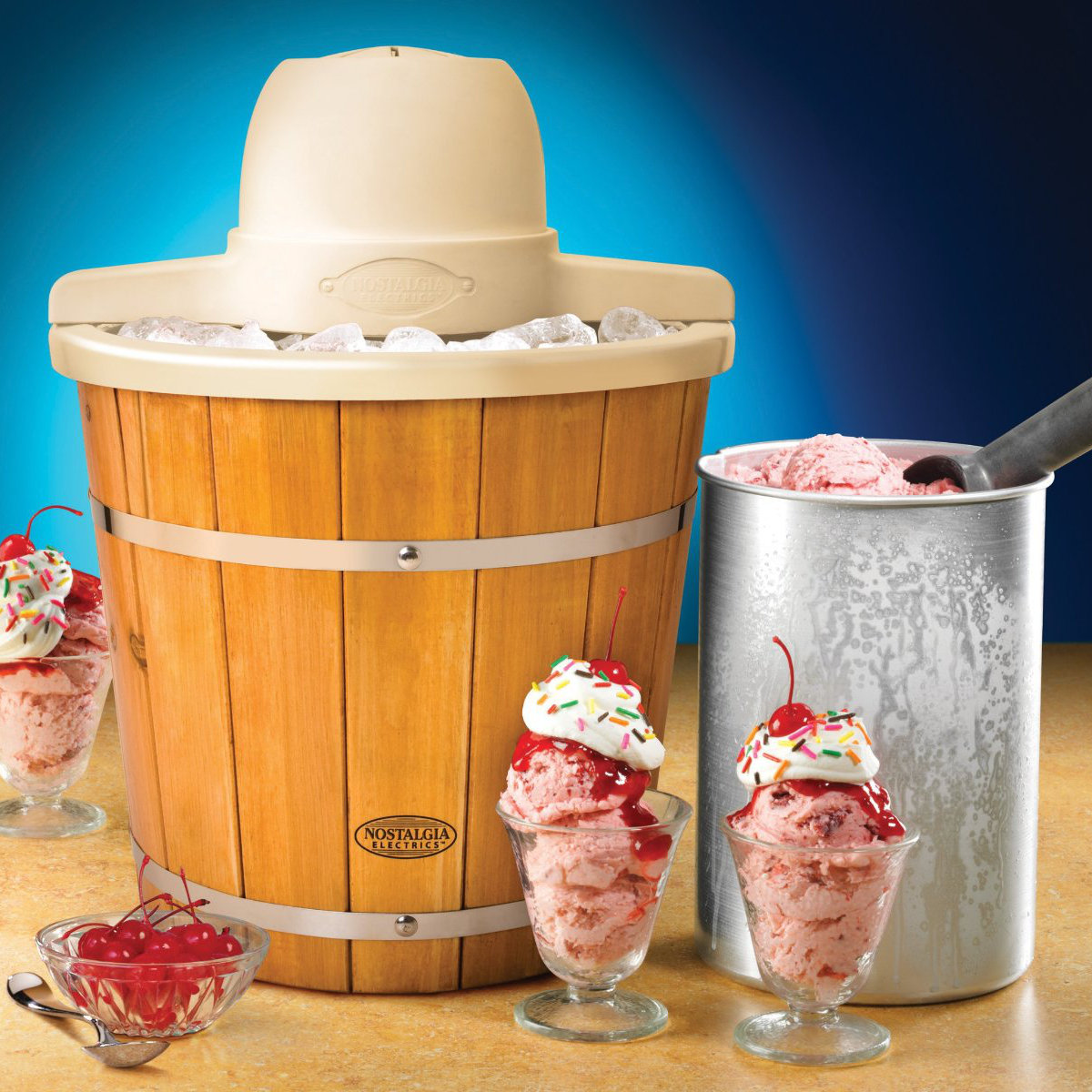 4 qt electric ice cream maker