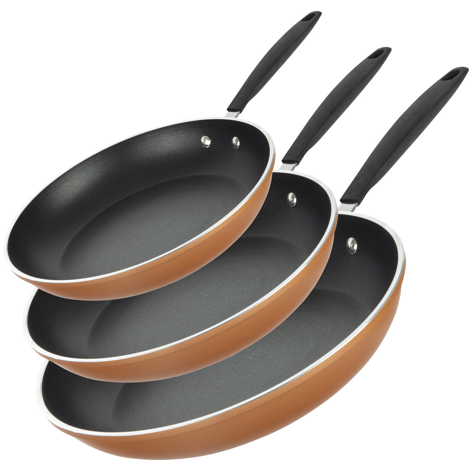 8/10/12inch Aluminum Non-Stick Induction Frying Pan Dishwasher Safe Fry Cookware 