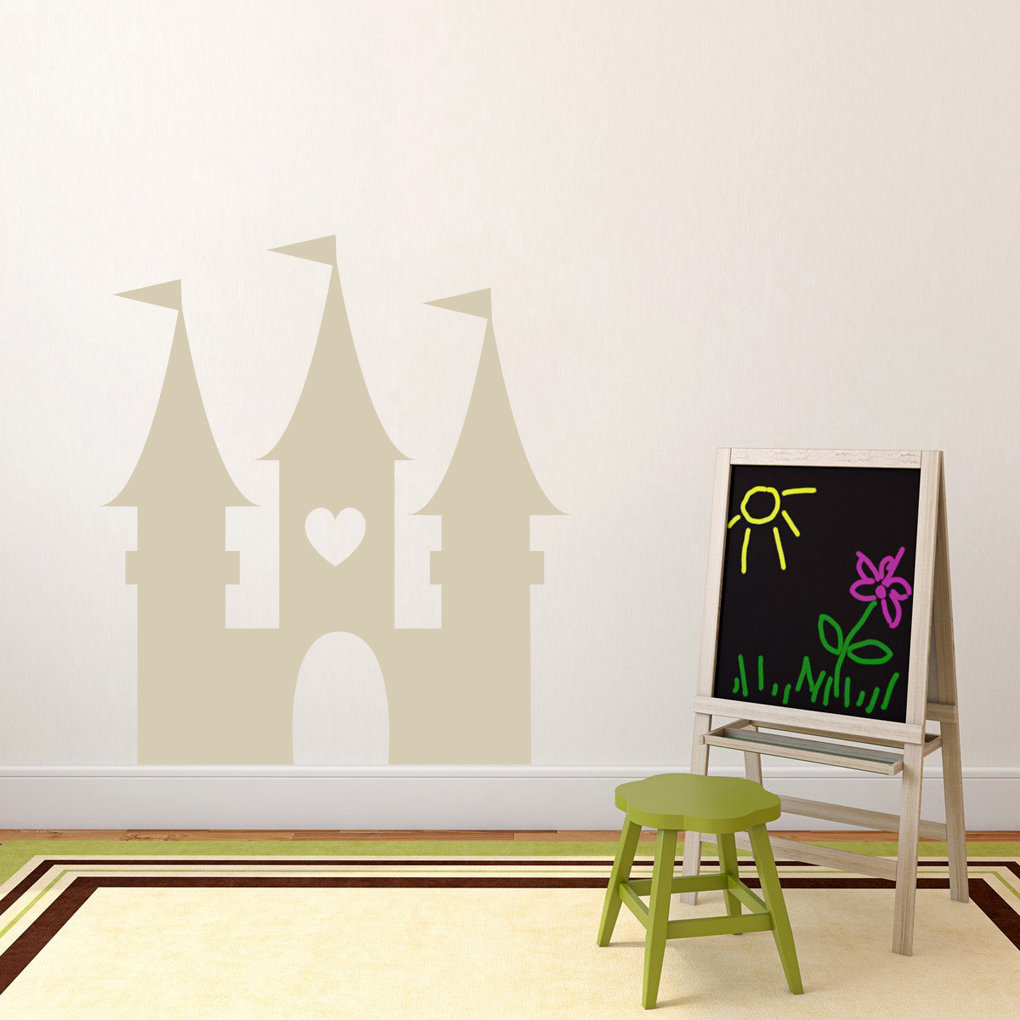SweetumsWallDecals Princess Castle Wall Decal Wayfair