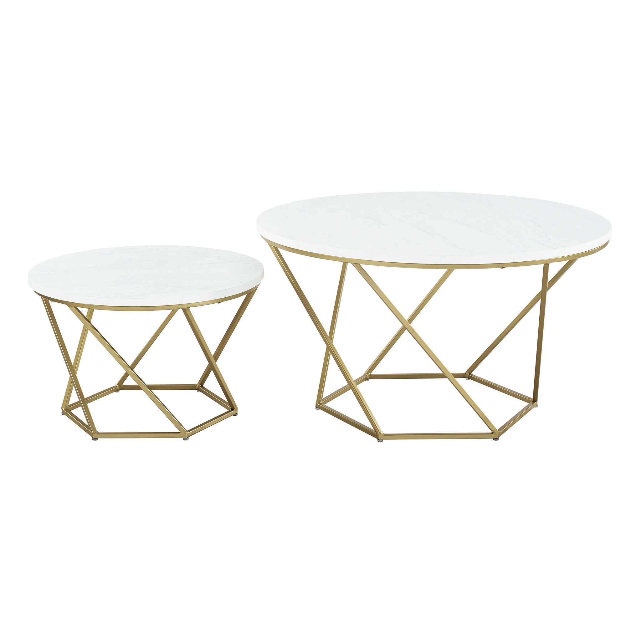 Louisiana Nesting 2 Piece Coffee Table Set Louisiana Nesting 2 Piece Coffee Table Set