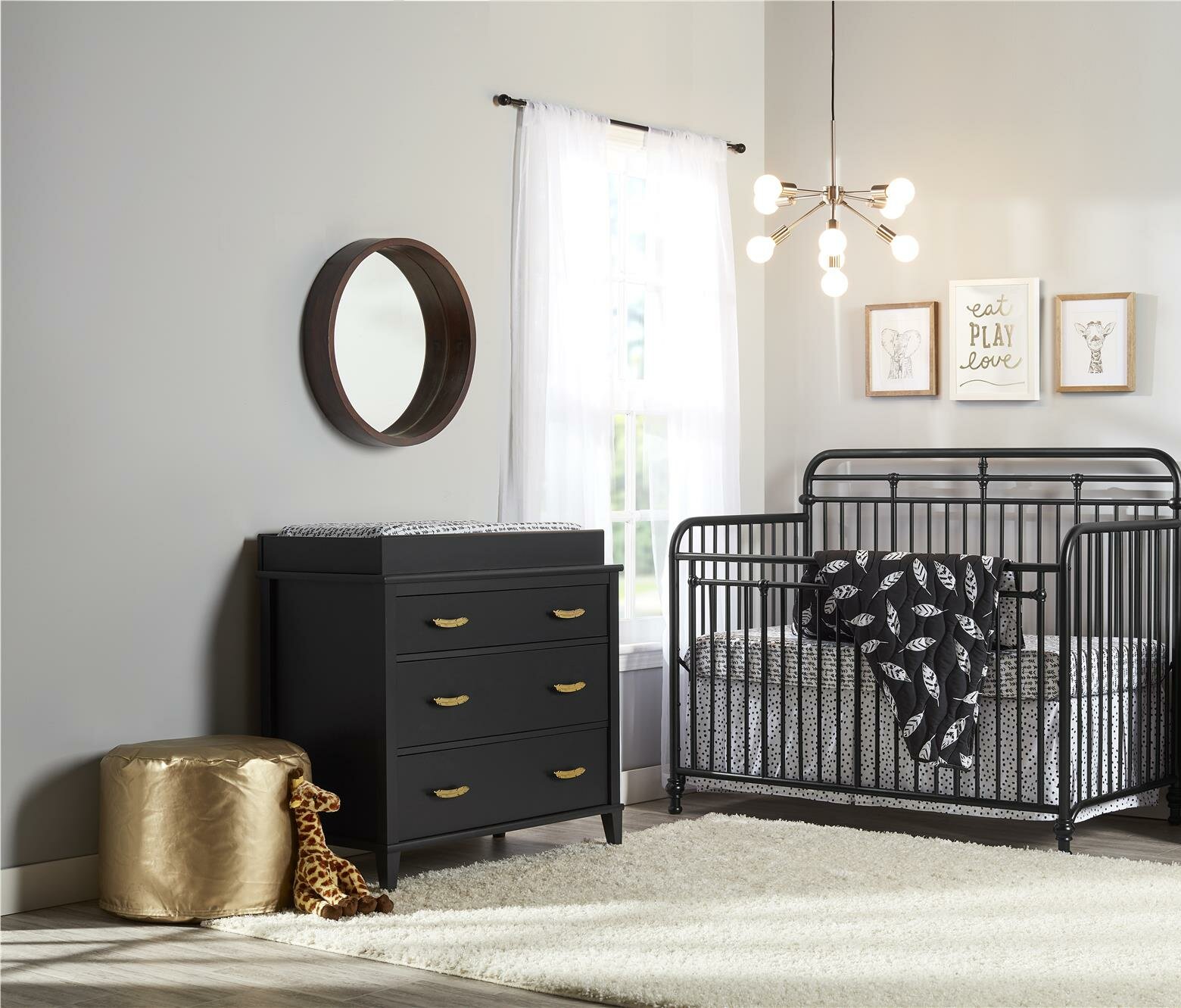 Little Seeds Monarch Hill Hawken Convertible 2 Piece Nursery