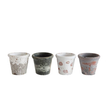 Wrought Studio Eichorn Fox 3 Piece Ceramic Pot Planter Set Reviews Wayfair