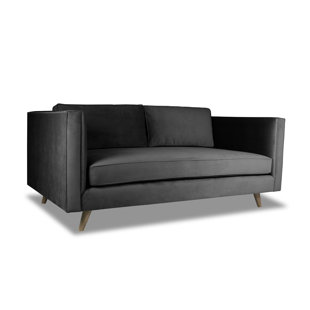 Mukatiwala Plush Deep Sofa by Latitude Run Best