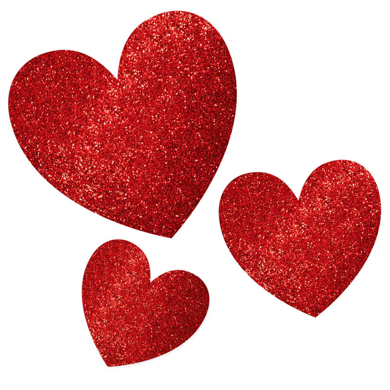 Amscan 60 Piece Valentine S Day Glitter Heart Cardboard Standup Set Wayfair Amscan 60 Piece Valentine S Day Glitter Heart Cardboard Standup Set Wayfair