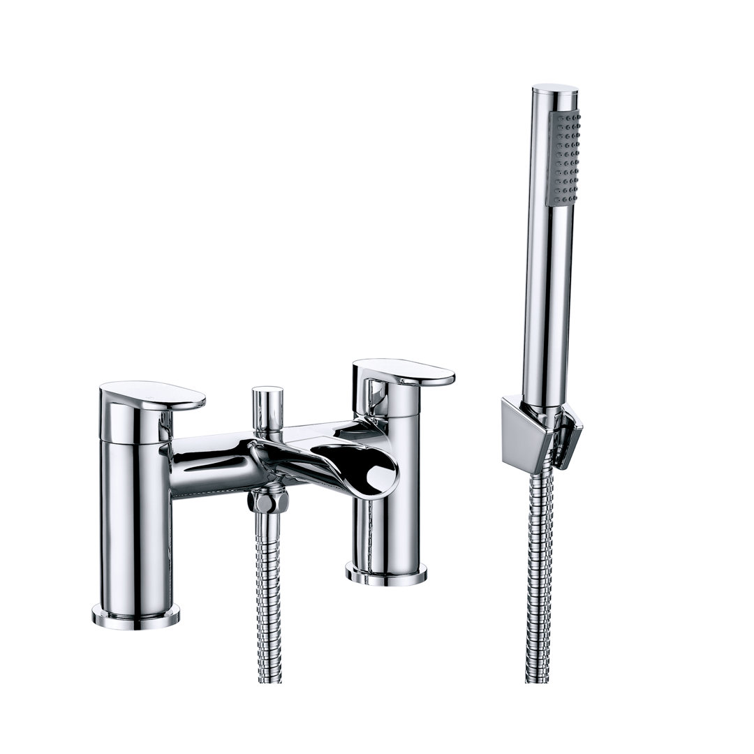 Belfry Bathroom Zweigriff-Wasserfallarmatur Aufputz Garrin