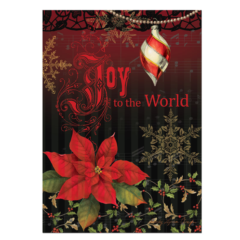 Joy to the World Christmas Card