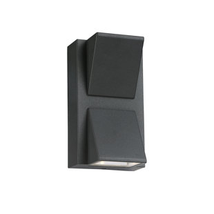 Best Brielle 2-Light Outdoor Wall Mount LED Sconce By Latitude Run Outdoor Lighting Brielle 2-Light Outdoor Wall Mount LED Sconce By Latitude Run Outdoor Lighting