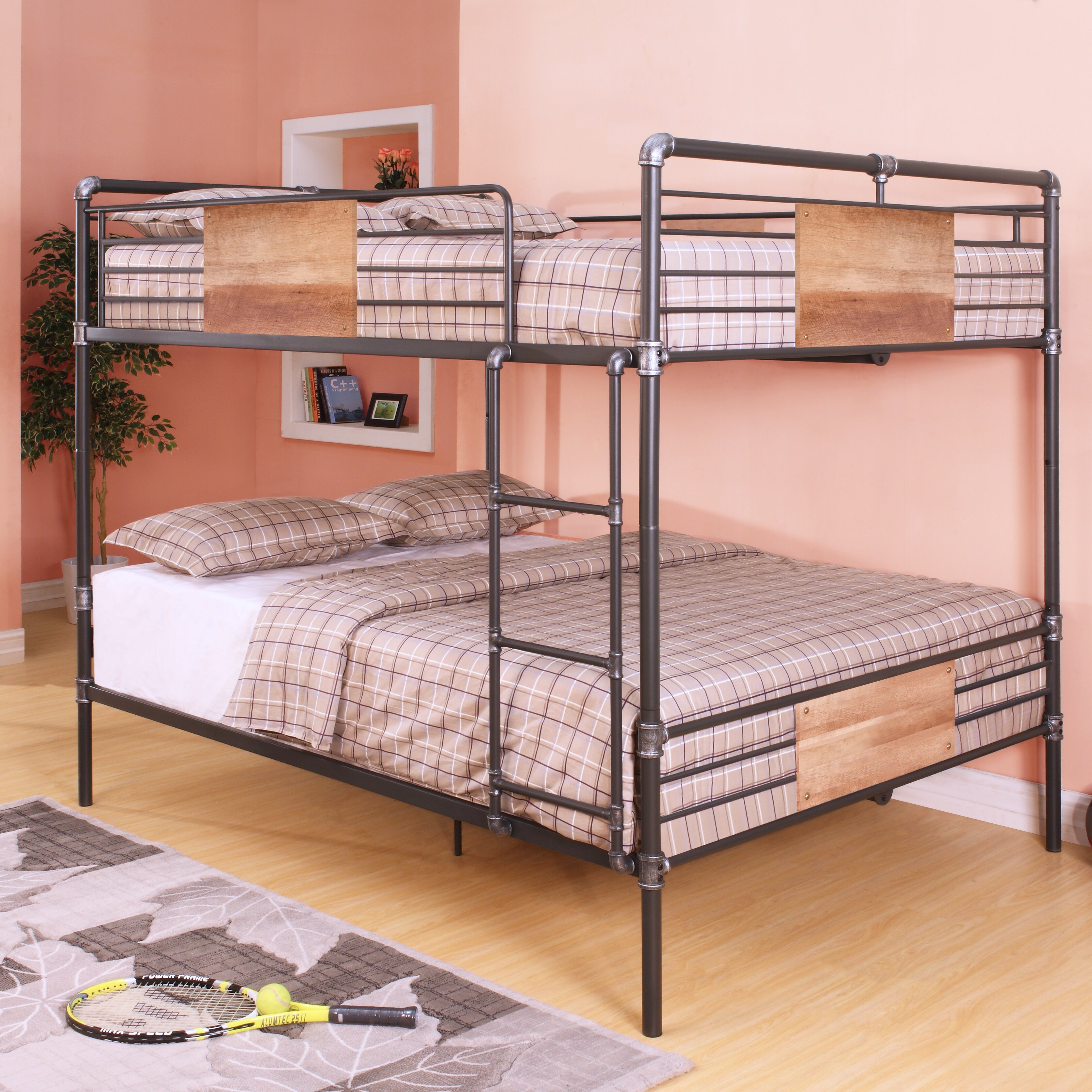 queen loft bed for adults