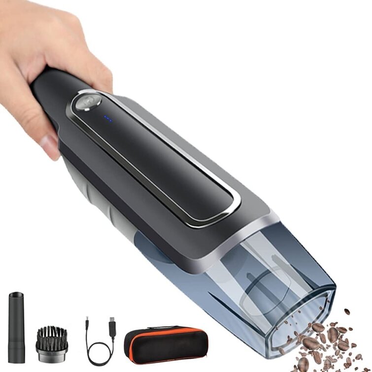 Car Vacuum Cleaner Cordless Mini Handheld Auto Vacuum 6000pa Strong Rechargeable 