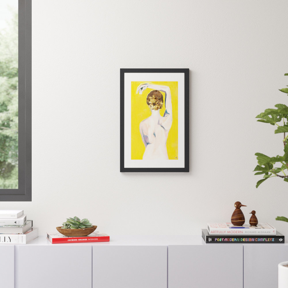 East Urban Home Nude VI by Meredith Steele - Picture Frame Painting