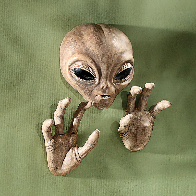 Design Toscano Roswell The Alien Wall Decor Reviews Wayfair