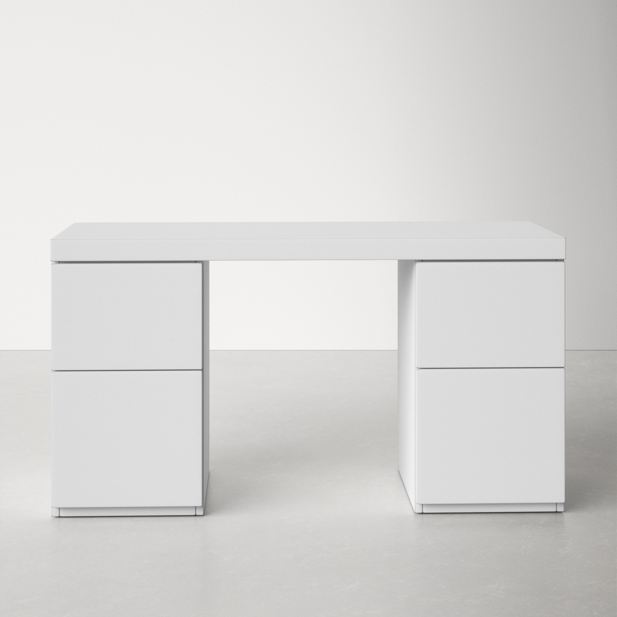 white desk all modern