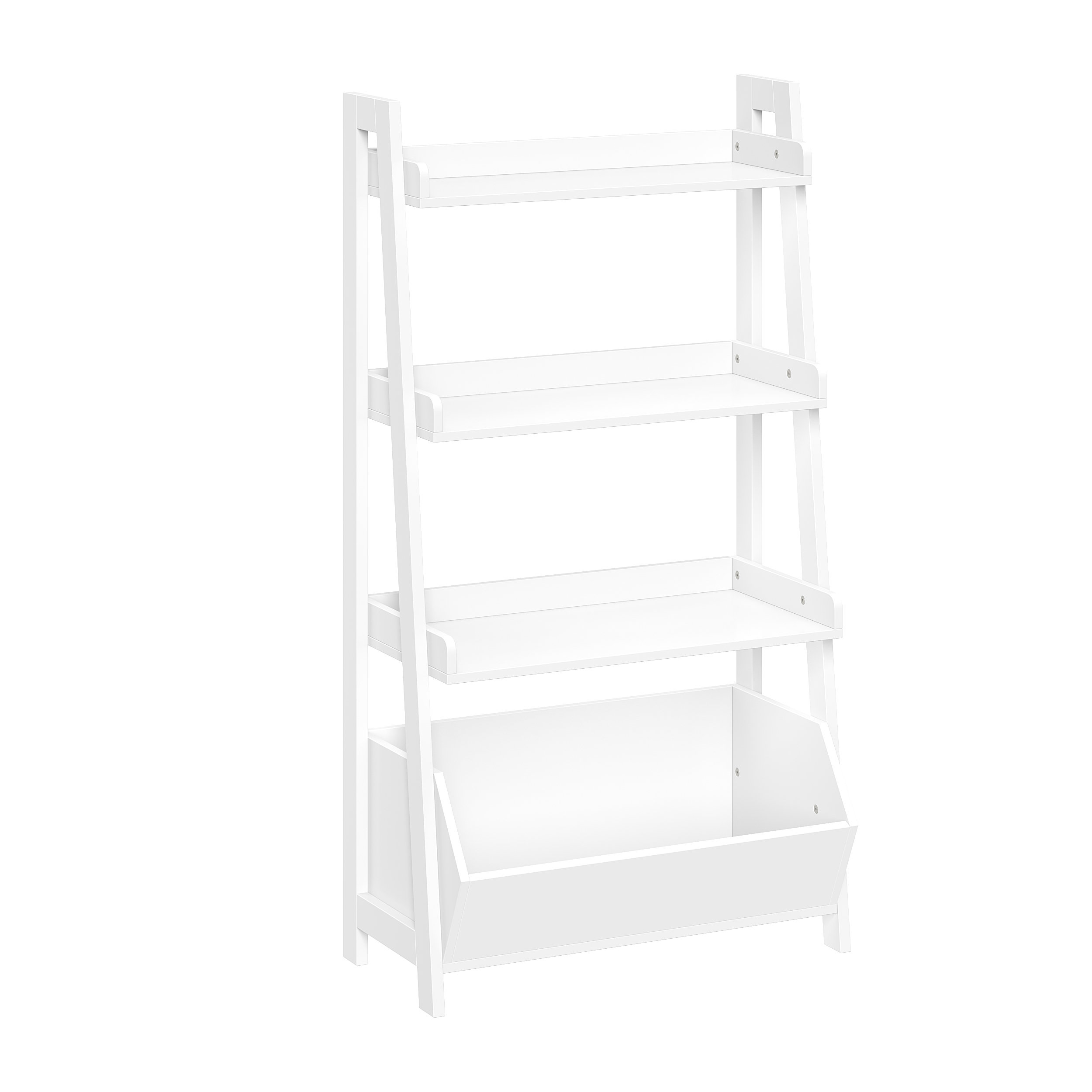 RiverRidge Home Amery 4Tier 24In Ladder Shelf With Open Storage