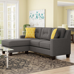 Go to store & view more images Micah Reversible Sectional by Andover Mills