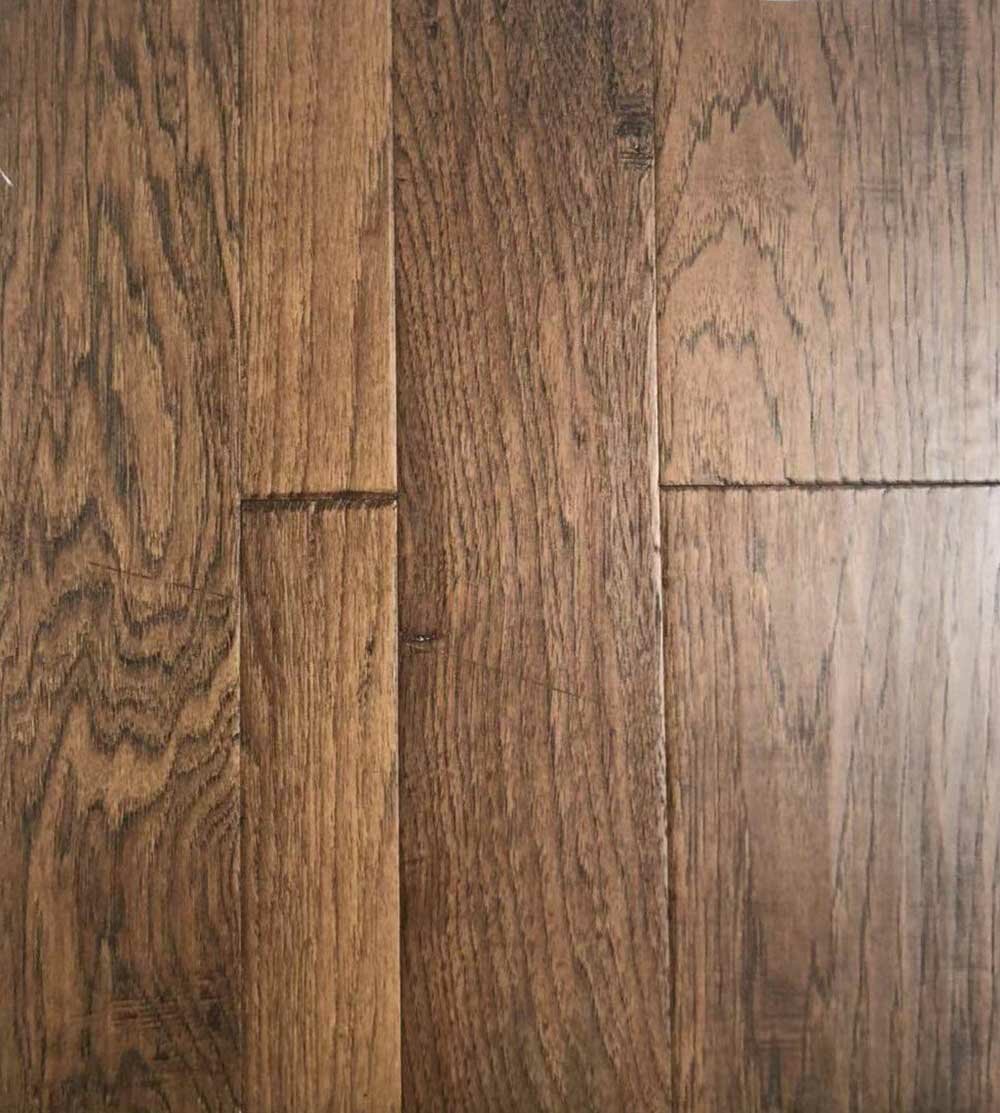 Yulf Design & Flooring Hickory 3/8" Thick x 7" Wide x Varying Length  Engineered Hardwood Flooring | Wayfair