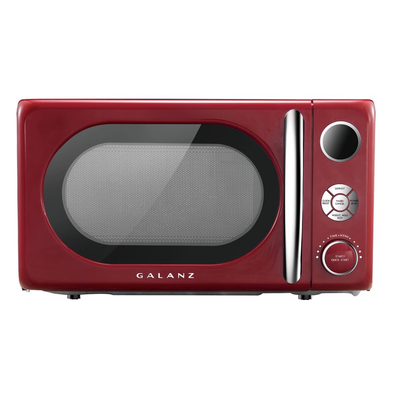 Galanz Retro 18 0 7 Cu Ft Countertop Microwave Reviews Wayfair