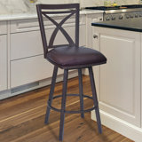 Bonnett Modern 30 Swivel Bar Stool by Orren Ellis
