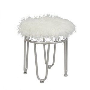 Parise Vanity Stool with Hairpin Legs