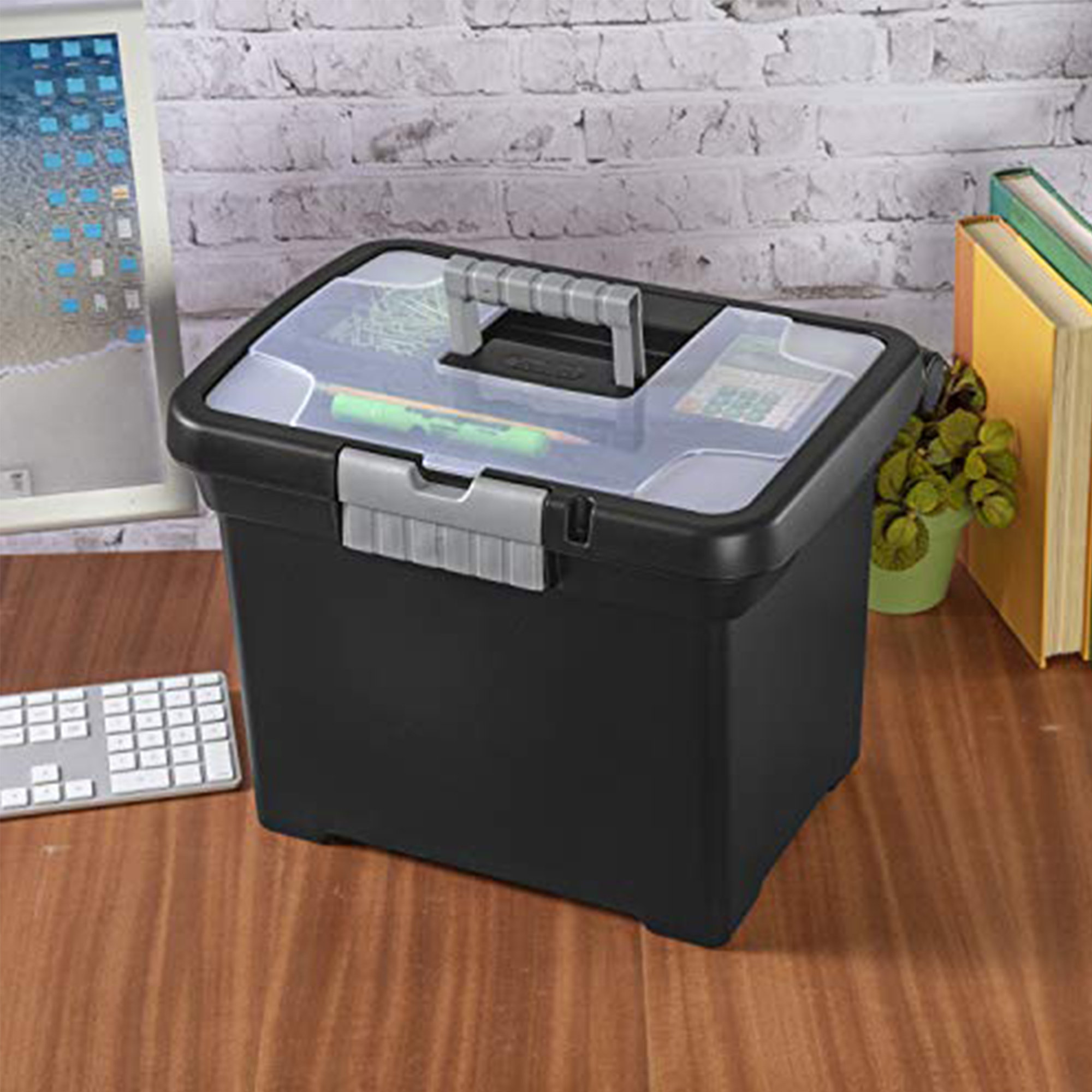 Sterilite Portable File Box | Wayfair