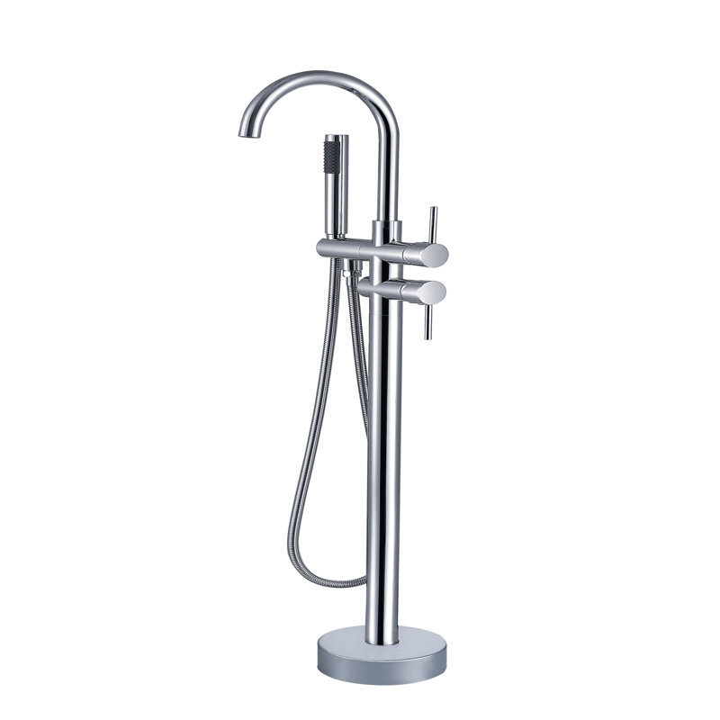KBP HOME Freestanding Bathtub Faucet With Hand Held Shower ...