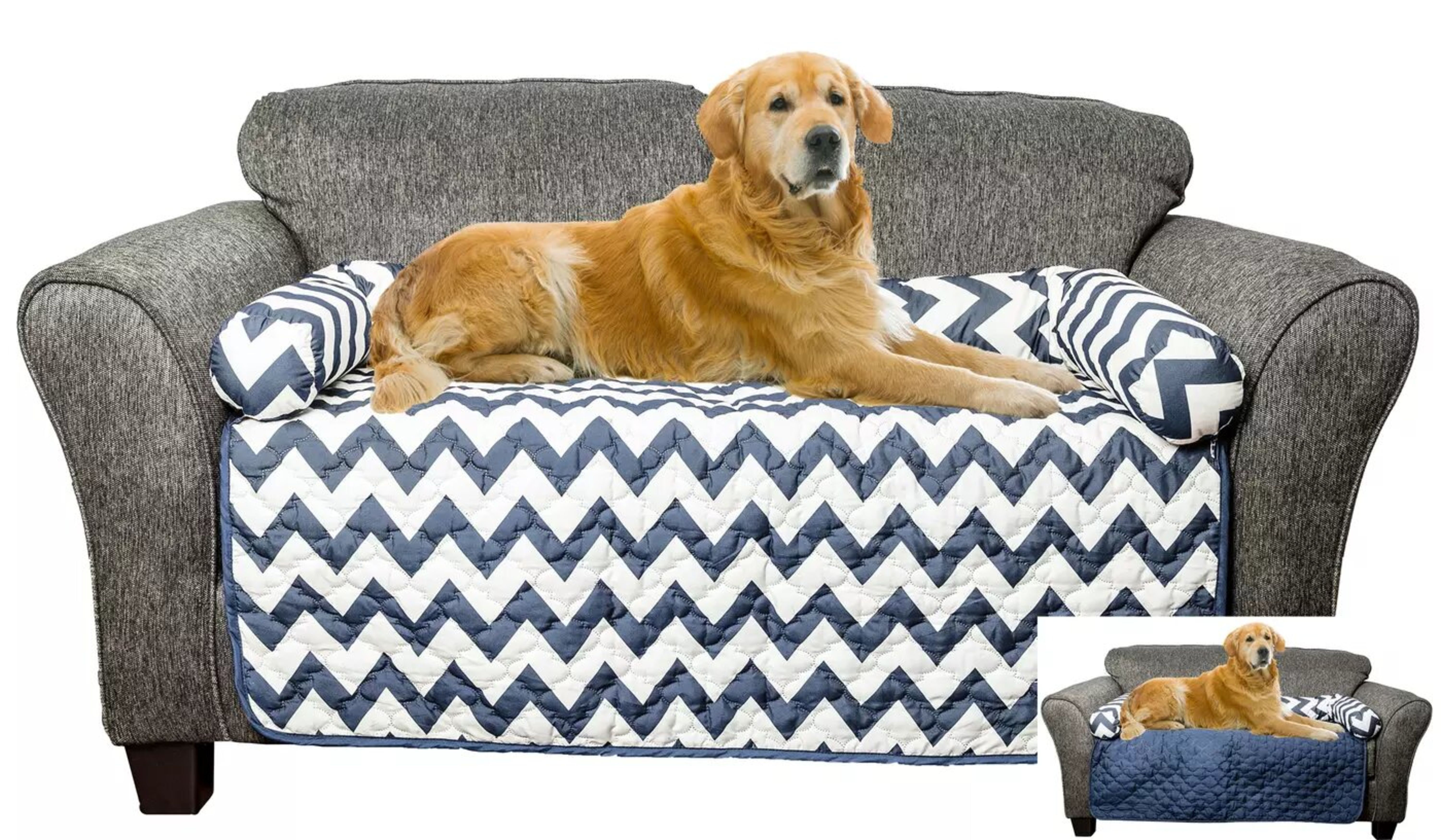 solvit bolstered pet bed protector